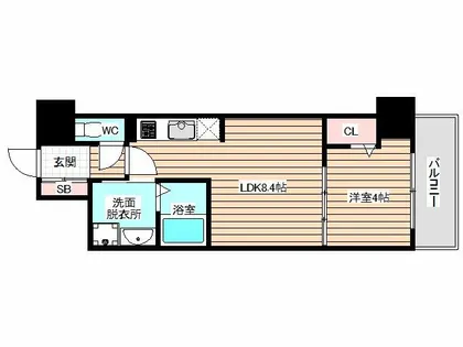 幸court tsukamoto【3階】の間取り