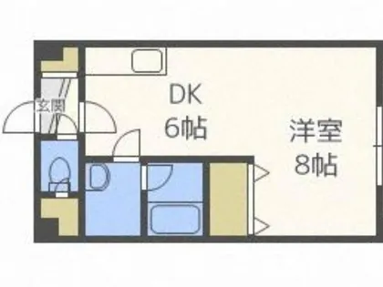 ル・クラシック33【307号室】の間取り