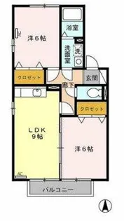 ベルウッド【2階】の間取り