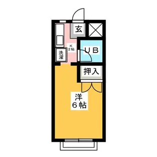 ひまわり名和【2階】の間取り