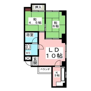 谷口ビル【4階】の間取り