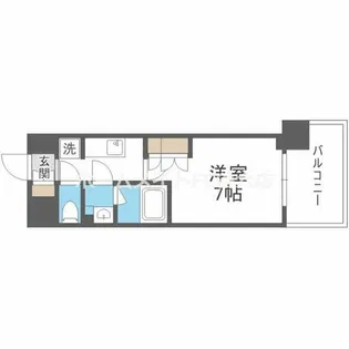 コンフォリア江坂江の木町Q【9階】の間取り