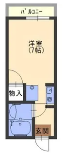 ハイツヴィラ【1階】の間取り