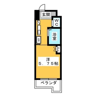メジログランデ千代田【1階】の間取り