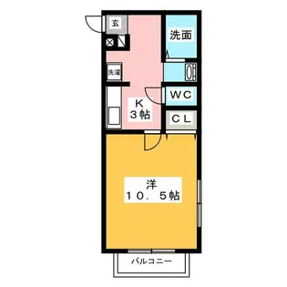 ネオソレイユ【2階】の間取り
