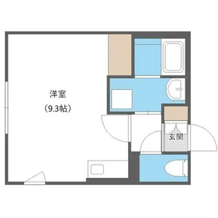 coffret西町北【3階】の間取り