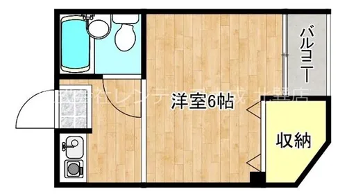 ラパンジール勝山【3階】の間取り