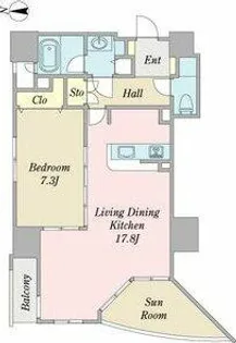 プロシード金山2【3階】の間取り