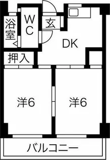 徳川園ウエストマンション【2階】の間取り