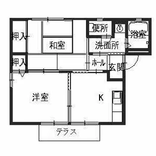 ファミールプラザ【1階】の間取り