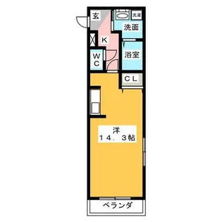 Avenir K【2階】の間取り