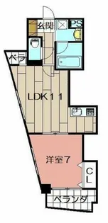 KSK嵐山コアビル【4階】の間取り
