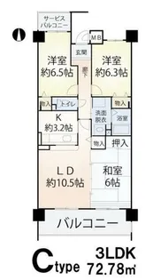 コレンテ【2階】の間取り