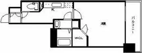 プレサンス栄ライズ【14階】の間取り
