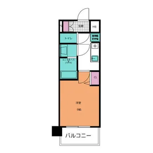 プレサンス尾張一宮ジュレア【206号室】の間取り