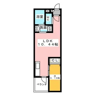 リバーサイドヴィラ瀬古【1階】の間取り