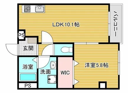 PLAZA【1階】の間取り
