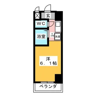 ララハート【3階】の間取り