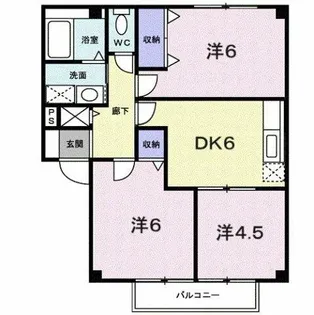 セレクトハイム【2階】の間取り