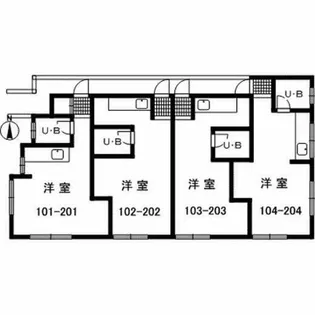 ハイツユキ【2階】の間取り