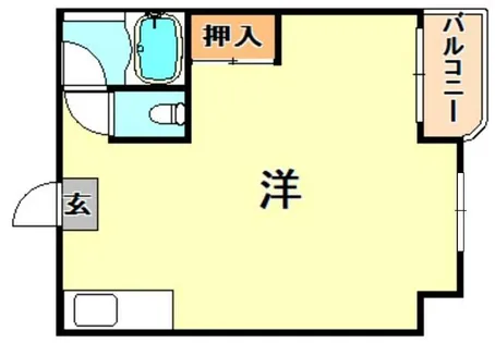 東門エースタウンビル【4階】の間取り