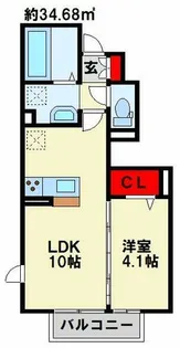 喜宝 Jono【1階】の間取り