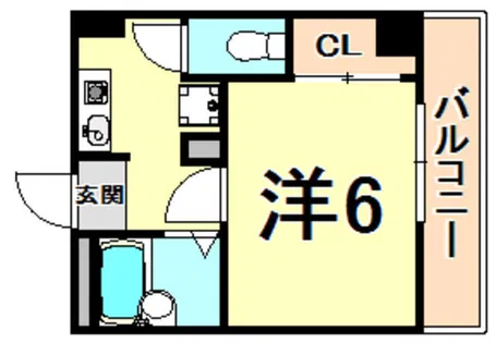 リッツメイト【3階】の間取り