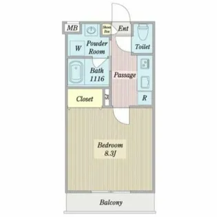 フォレストリオ【2階】の間取り