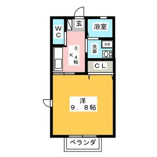 エクセルシオール K-Ⅰ【1階】の間取り