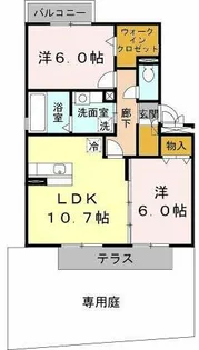 コーダ・コリーナⅡ【3階】の間取り