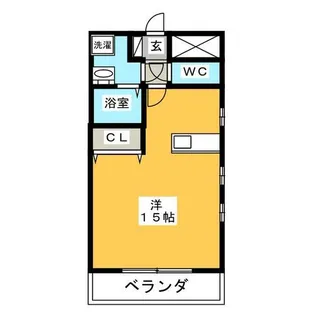 パラシオンⅡ【2階】の間取り
