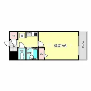 アーバンエース日本橋パル【3階】の間取り