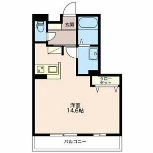 Queen’s Island(クイーンズ アイランド)【2階】の間取り