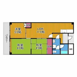 コートSU【2階】の間取り
