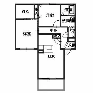 MAST COURT綾部【0105号室】の間取り