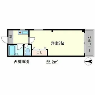 コーポシロー【31号室】の間取り
