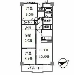 プルミエールI・K【2階】の間取り