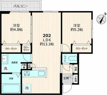 プリメイロ【2階】の間取り