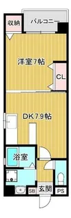 カサデラフェリシダ【2階】の間取り