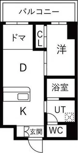 サザンクレスト七道シエル【5階】の間取り