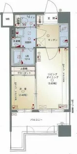 グランフォーレ箱崎ステーションプラザ【9階】の間取り