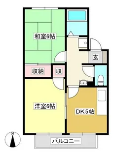 コーブサンクチュアリ【2階】の間取り
