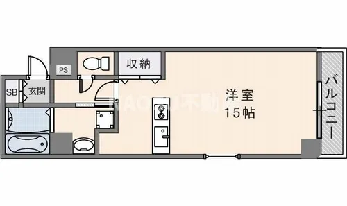 ベローナ【6階】の間取り