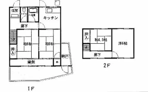 兵庫県姫路市八代【一戸建】の間取り