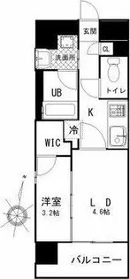シーズンフラッツ矢場【4階】の間取り