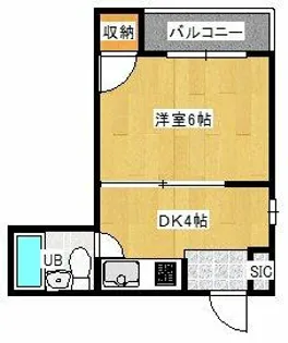 シェモア我孫子【3階】の間取り