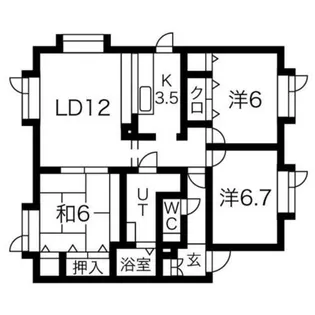ハイム・ソレイユ【2階】の間取り