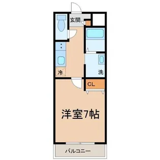 サン・ブルーム【1階】の間取り
