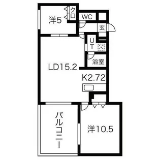 クオーレ【2階】の間取り