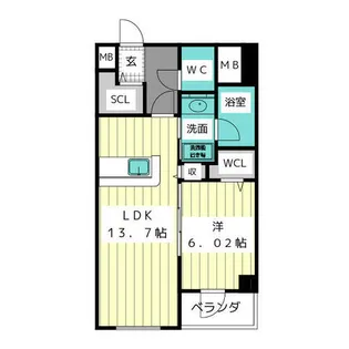 FREA【2階】の間取り